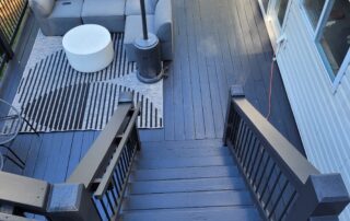 Gateway Custom Painting knows how to match deck and fence stain to your exteriors